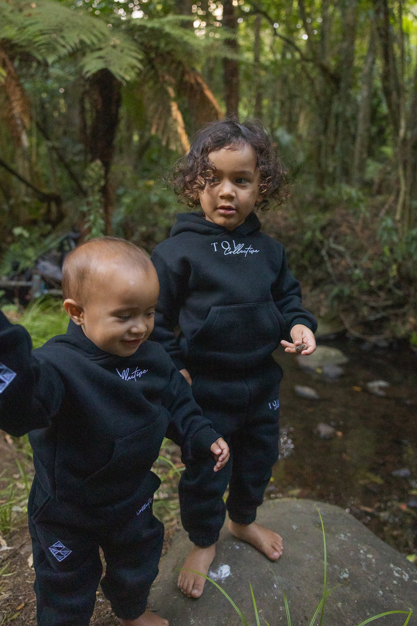 Tamariki Āhuru Set - Black | Mangu